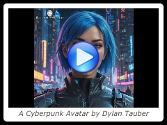 A Cyberpunk Avatar by Dylan Tauber